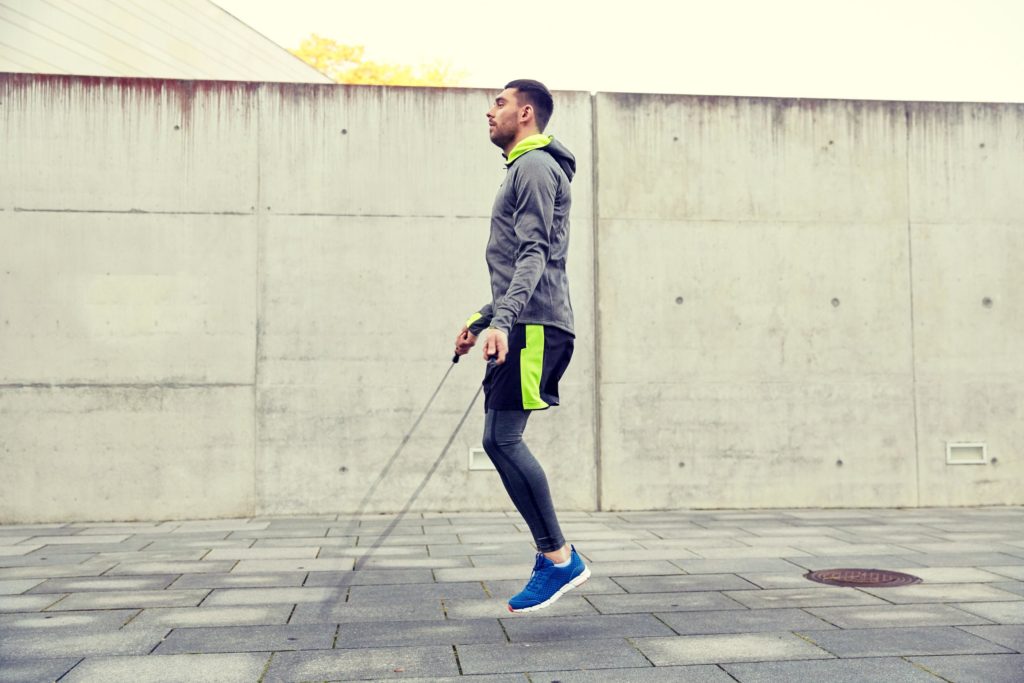 pre-activation with rope skipping