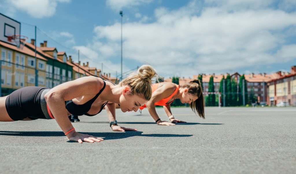 push-ups Fitness-challenge