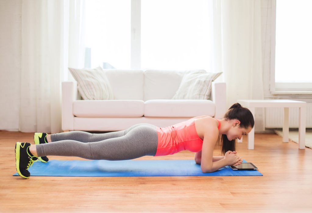 A strong core helps to improve your running economy